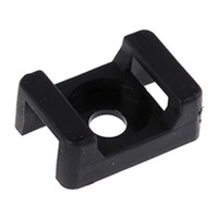 HC0-4 Cable Tie Mount Black Nylon pk10