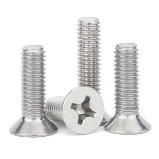 Counter Phillips Screw M4x6 Stainless Steel