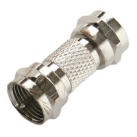 FA02 F-Male Plug to F-Male Plug Connector Adaptor